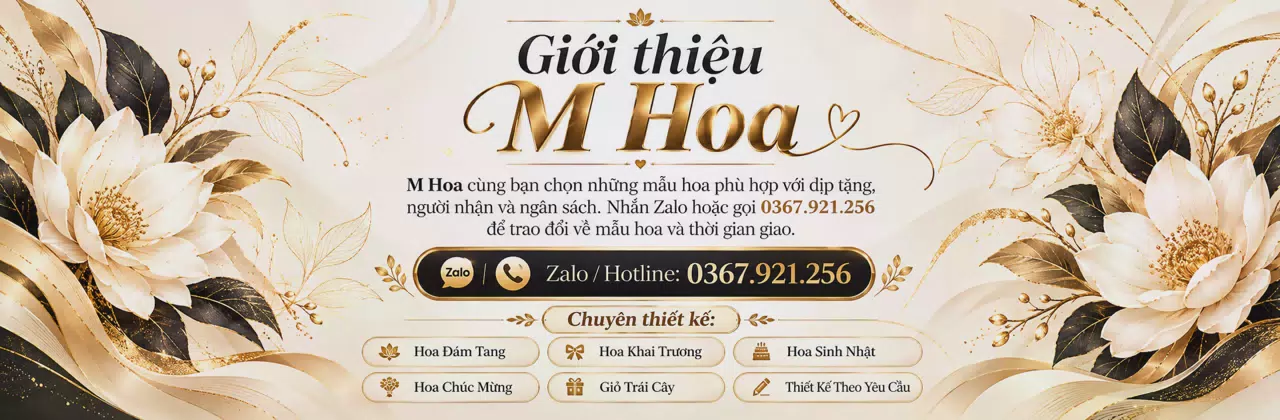 Ảnh bìa Shop hoa tươi Xã Đại Lai Bắc Ninh - Chăm chút món quà từ sắc hoa